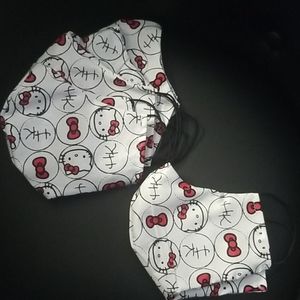 I have 3 hello kitty Facemasks!